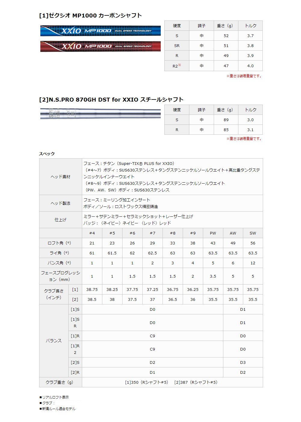 Amazon.co.jp: DUNLOP(ダンロップ) XXIO X ゼクシオ テン アイアン